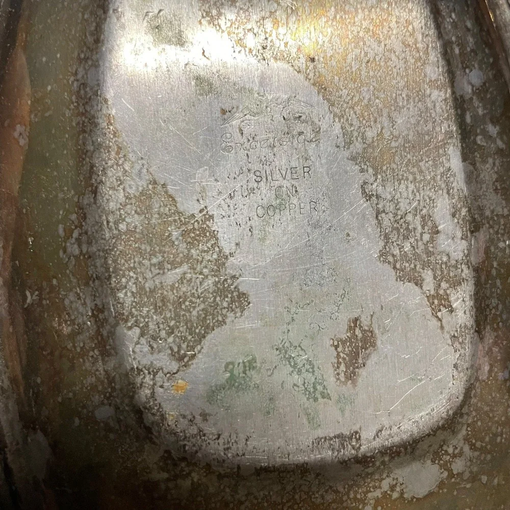 Silver On Copper – Gravy Boat‎ w/ Underplate